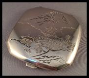 Japanese Silver compact