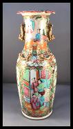 Chinese famille rose vase