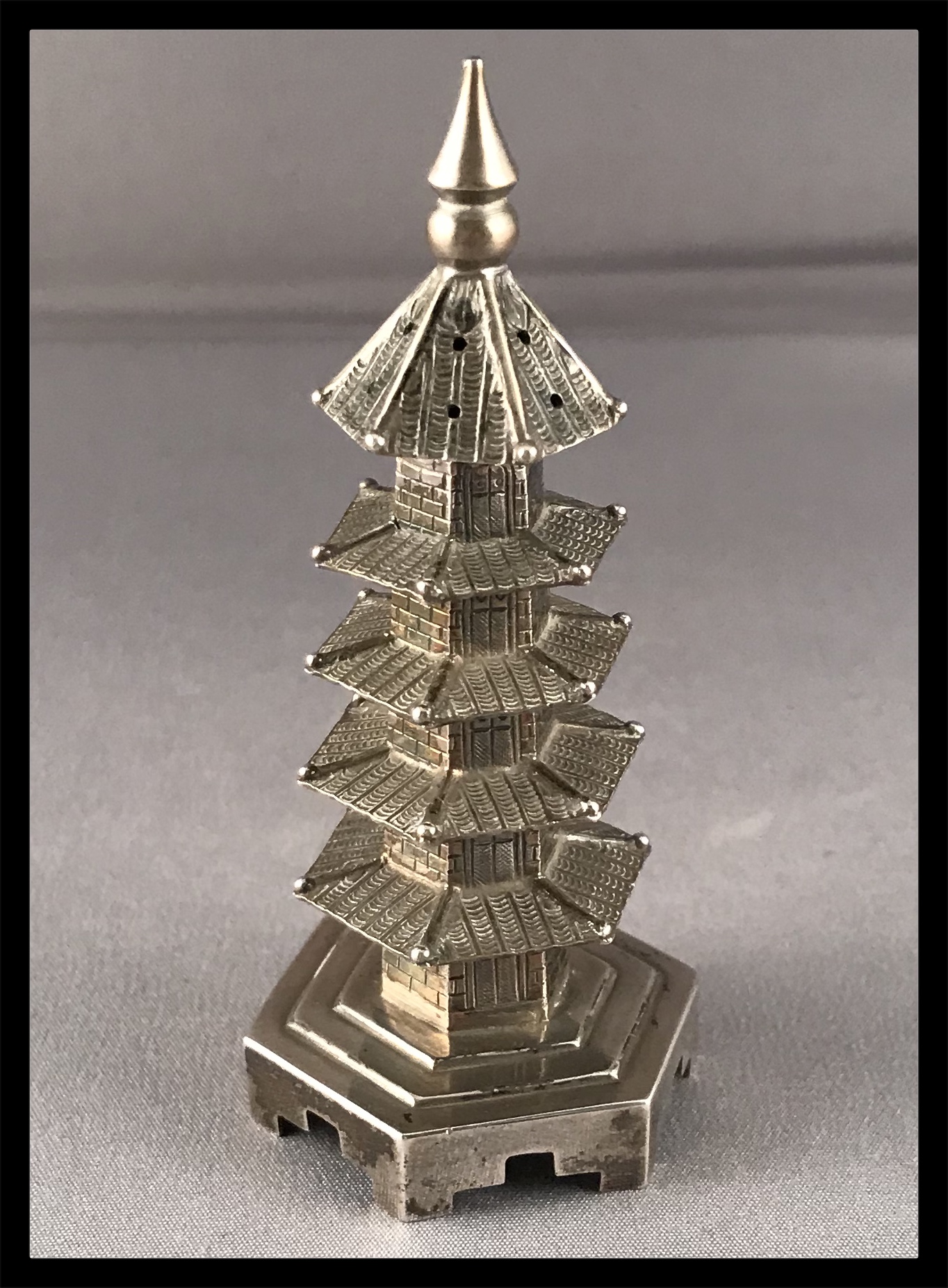 chinese silver pagoda