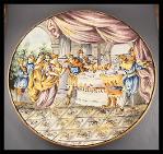 maiolica istoriato plate