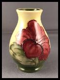 Moorcroft Hibiscus vase