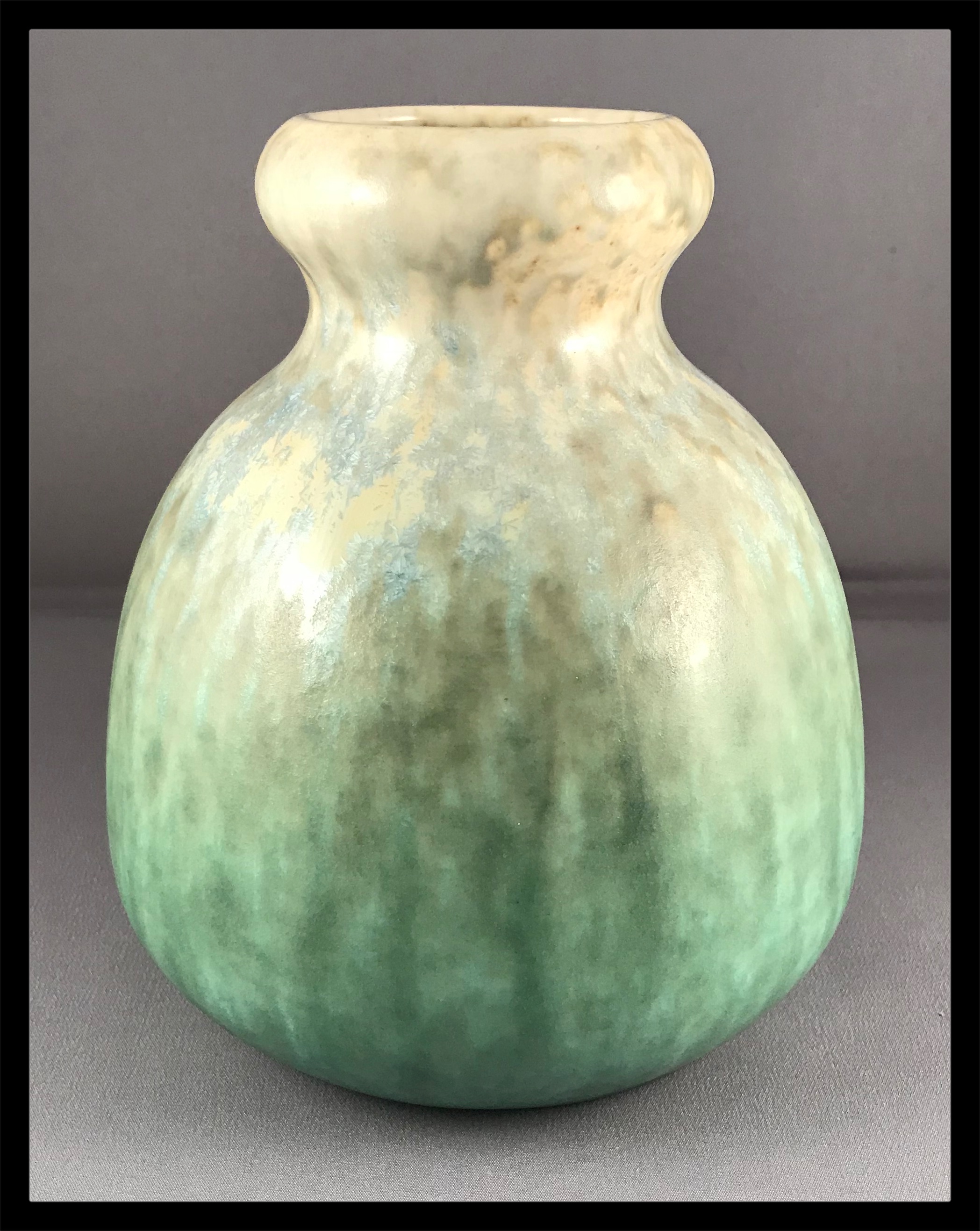 ruskin pottery vase